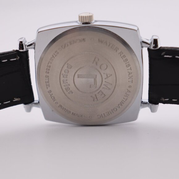 Stylish Swiss Hand-Wound Watch – Roamer ST96 Vintage Men’s Mechanical - Picture 9 of 10